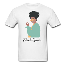 Load image into Gallery viewer, Black Queen T-Shirt (Series) - white