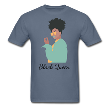 Load image into Gallery viewer, Black Queen T-Shirt (Series) - denim