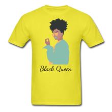 Load image into Gallery viewer, Black Queen T-Shirt (Series) - yellow