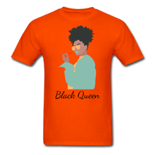 Load image into Gallery viewer, Black Queen T-Shirt (Series) - orange