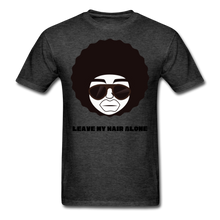 Load image into Gallery viewer, Leave My Hair Alone T-Shirt - heather black
