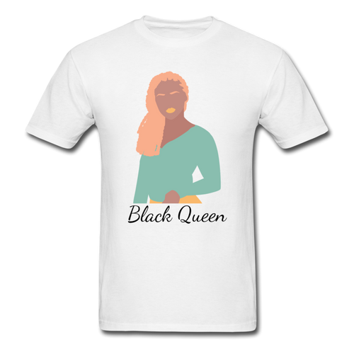 Black Queen T-Shirt - white