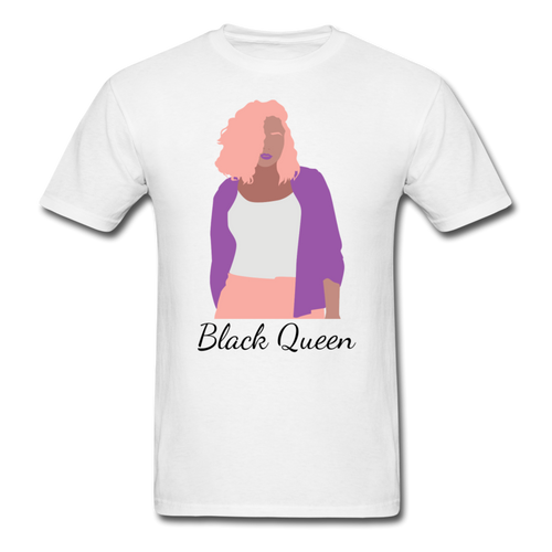 Black Queen T-Shirt (Series) - white