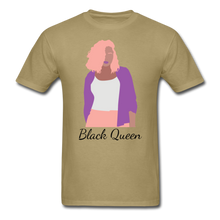 Load image into Gallery viewer, Black Queen T-Shirt (Series) - khaki
