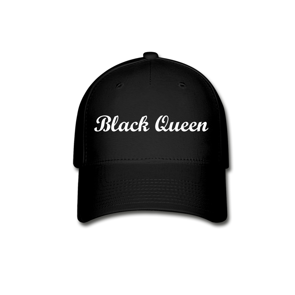 Black Queen Baseball Cap - black