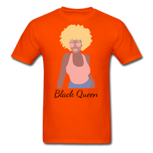 Load image into Gallery viewer, Black Queen T-Shirt (Series) - orange
