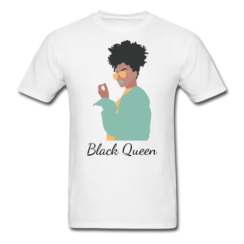 Black Queen T-Shirt (Series) - white