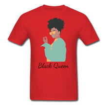 Load image into Gallery viewer, Black Queen T-Shirt (Series) - red
