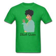 Load image into Gallery viewer, Black Queen T-Shirt (Series) - bright green
