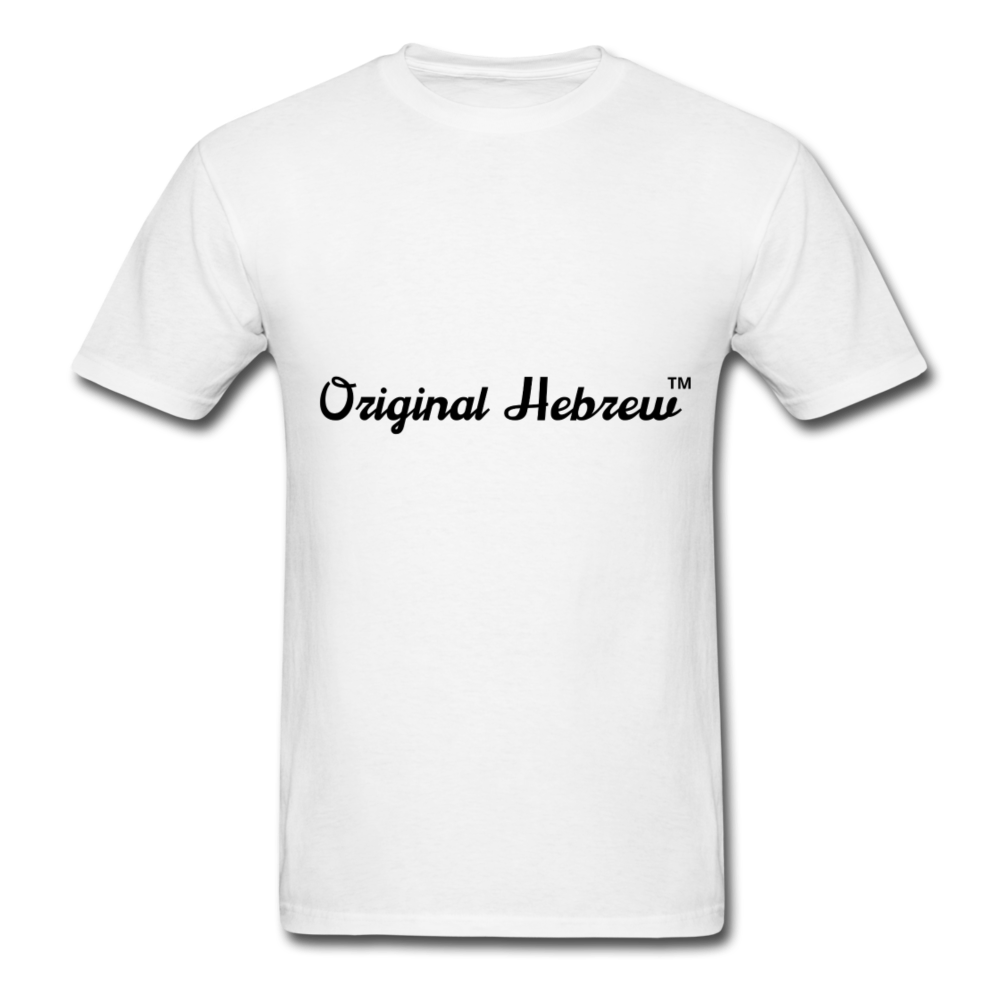 Original Hebrew Unisex Classic T-Shirt - white