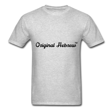 Load image into Gallery viewer, Original Hebrew Unisex Classic T-Shirt - heather gray

