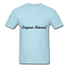Load image into Gallery viewer, Original Hebrew Unisex Classic T-Shirt - powder blue
