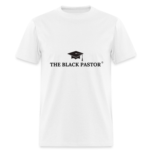 The Black Pastor Unisex Classic T-Shirt - white