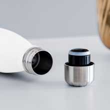 Load image into Gallery viewer, The Black Pastor Insulated Stainless Steel Water Bottle - white
